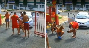 Criança de 2 anos engasgada com moeda é salva por bombeiros, em Luziânia 